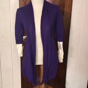 EUC EXPRESS quarter sleeve cardigan